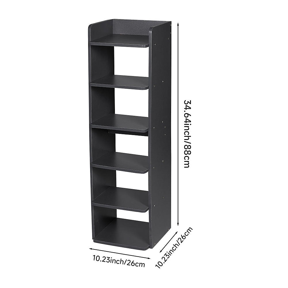 Narrow Tall Shoe Rack 6 Layer For Small Spaces Space Saver-Furniture Kingdom